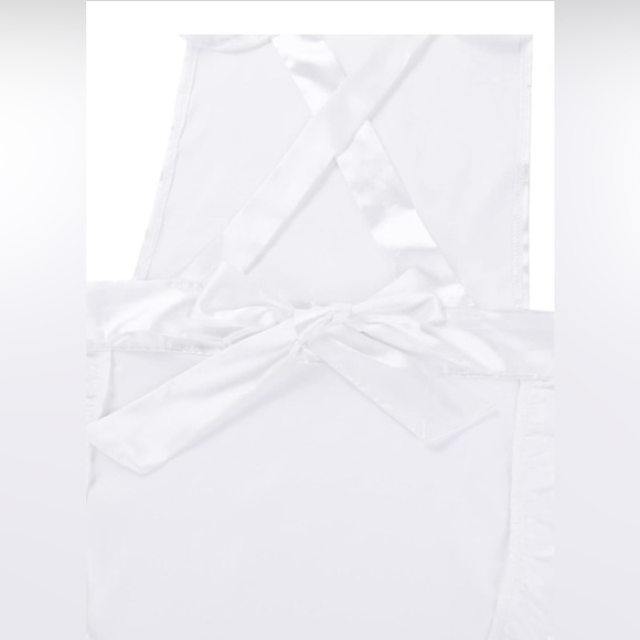 🎀 Maids Outfit Satin Pink for Halloween 🎃 Costume Size XL NWT 🎀 Unisex - Picture 6 of 9